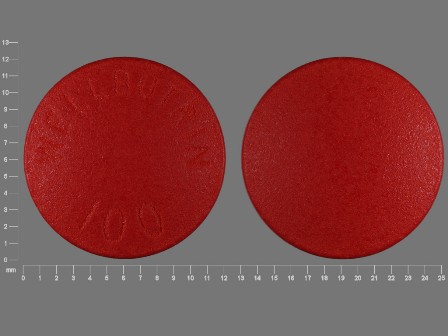 WELLBUTRIN 100: (0173-0178) Wellbutrin 100 mg/1 Oral Tablet, Film Coated by Remedyrepack Inc.