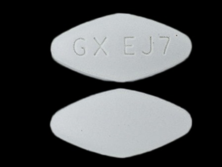 GX EJ7: (0173-0714) Epivir 300 mg Oral Tablet by Glaxosmithkline LLC