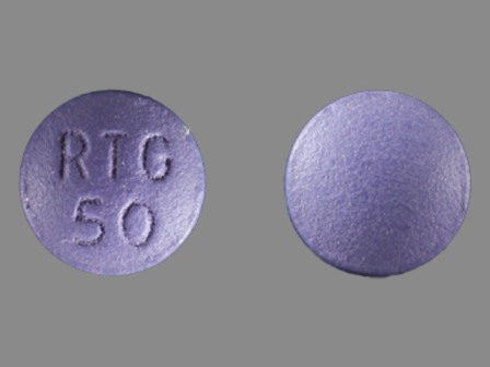RTG 50: (0173-0810) Potiga 50 mg Oral Tablet by Glaxosmithkline LLC