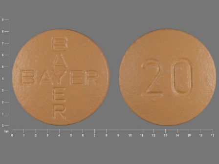 BAYER 20: (0173-0831) Levitra 20 mg Oral Tablet by Kaiser Foundation Hospitals