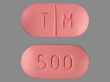 TM 500: (0178-8500) Tindamax 500 mg Oral Tablet, Film Coated by Department of State Health Services, Pharmacy Branch