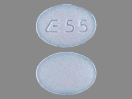 E55: (0185-0055) Metolazone 5 mg Oral Tablet by Eon Labs, Inc.
