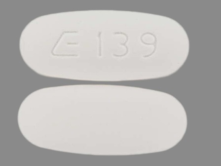 E139: (0185-0139) Etodolac 500 mg Oral Tablet, Coated by Preferred Pharmaceuticals, Inc.