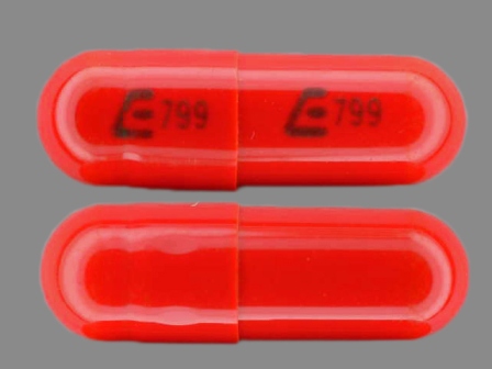 E799: (0185-0799) Rifampin 300 mg Oral Capsule by Rebel Distributors Corp