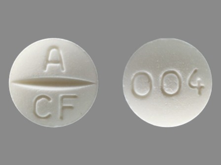ACF 004: (0186-0004) Atacand 4 mg Oral Tablet by Ani Pharmaceuticals, Inc.