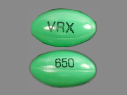 VRX 650: (0187-0650) Oxsoralen-ultra 10 mg Oral Capsule by Valeant Pharmaceuticals North America LLC