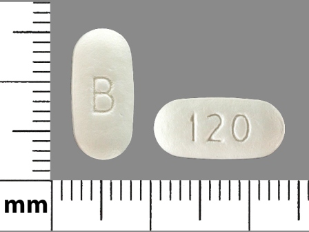 B 120 mg: (0187-2045) Cardizem La 120 mg/1 Oral Tablet, Extended Release by Valeant Pharmaceuticals North America LLC