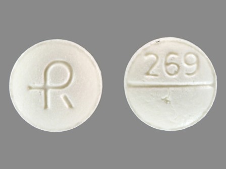 R269: (0228-2269) Metoclopramide 10 mg (As Metoclopramide Hydrochloride) Oral Tablet by Remedyrepack Inc.