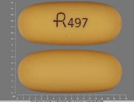 R 497: (0228-2497) Nifedipine 10 mg Oral Capsule by Actavis Elizabeth LLC