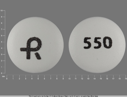 R 550: (0228-2550) Diclofenac Sodium 50 mg Oral Tablet, Delayed Release by Redpharm Drug, Inc.