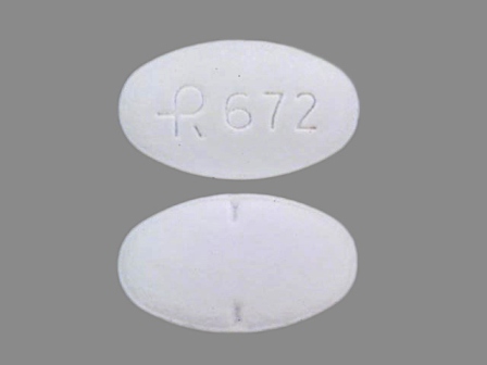 R 672: (0228-2672) Spironolactone 50 mg Oral Tablet by Actavis Elizabeth LLC