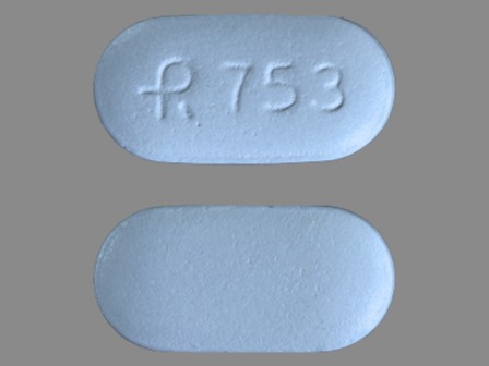 R 753: (0228-2753) Glyburide 5 mg / Metformin Hydrochloride 500 mg Oral Tablet by Actavis Elizabeth LLC