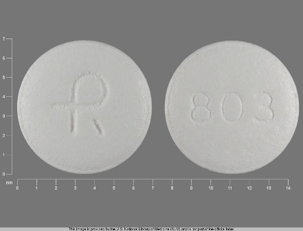 R 803: (0228-2803) Spironolactone 25 mg Oral Tablet, Film Coated by Bryant Ranch Prepack