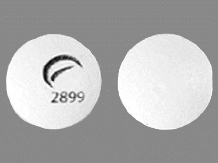 WPI 844: (0228-2899) Glipizide ER 5 mg 24 Hr Extended Release Tablet by Remedyrepack Inc.