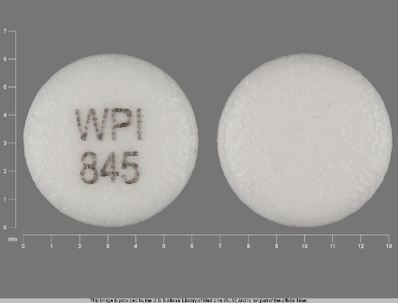 WPI 845: (0228-2900) Glipizide ER 10 mg 24 Hr Extended Release Tablet by Actavis Elizabeth LLC