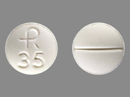 R 35: (0228-3005) Clonazepam 2 mg Oral Tablet by Cardinal Health