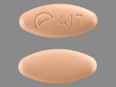 417: (0228-4417) Levetiracetam 500 mg 24 Hr Extended Release Tablet by Actavis Elizabeth LLC