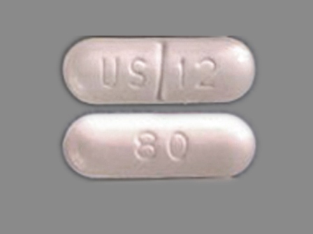 US 12 80: (0245-0012) Sorine 80 mg Oral Tablet by Upsher-smith Laboratories, Inc.