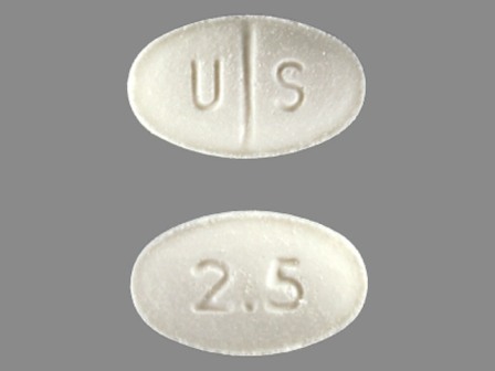 U S 2 5: (0245-0271) Oxandrolone 2.5 mg Oral Tablet by Upsher-smith Laboratories, Inc.