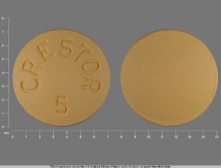 5 crestor: (0310-0755) Crestor 5 mg Oral Tablet by Rebel Distributors Corp
