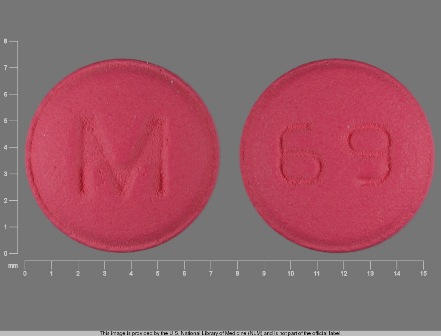 M 69: (0378-0069) Indapamide 1.25 mg Oral Tablet, Film Coated by Carilion Materials Management