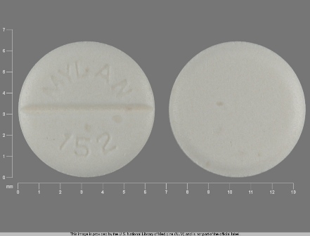 MYLAN 152: (0378-0152) Clonidine Hydrochloride 100 Mcg Oral Tablet by Mylan Pharmaceuticals Inc.