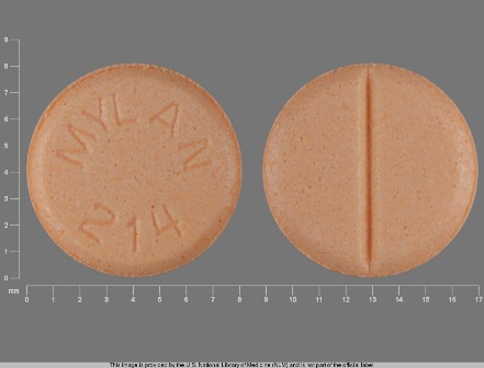 MYLAN 214: (0378-0214) Haloperidol 2 mg Oral Tablet by Mylan Institutional Inc.