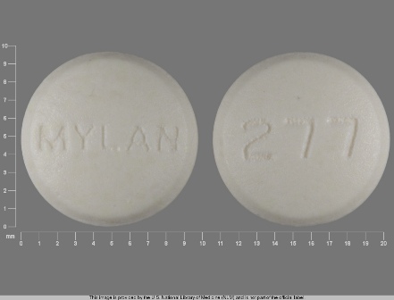 MYLAN 277: (0378-0277) Amitriptyline Hydrochloride 25 mg / Chlordiazepoxide 10 mg Oral Tablet by Mylan Pharmaceuticals Inc.