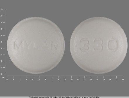 MYLAN 330: (0378-0330) Amitriptyline Hydrochloride 10 mg / Perphenazine 2 mg Oral Tablet by Mylan Pharmaceuticals Inc.