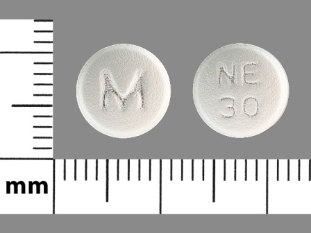 M NE 30: (0378-0353) Nifedipine 30 mg Oral Tablet, Film Coated, Extended Release by Aphena Pharma Solutions - Tennessee, LLC