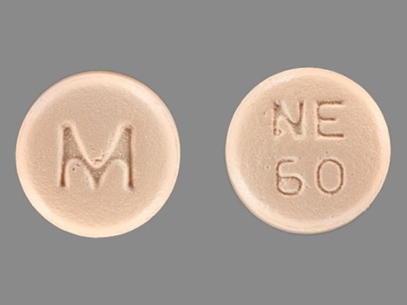 M NE 60: (0378-0360) Nifedipine 60 mg Oral Tablet, Film Coated, Extended Release by A-s Medication Solutions