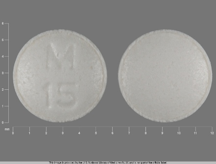 M 15: (0378-0415) Atropine Sulfate 0.025 mg / Diphenoxylate Hydrochloride 2.5 mg Oral Tablet by A-s Medication Solutions LLC
