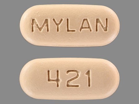 MYLAN 421: (0378-0421) Methyldopa 500 mg Oral Tablet by Mylan Pharmaceuticals Inc.
