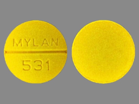 MYLAN 531: (0378-0531) Sulindac 200 mg Oral Tablet by Mylan Pharmaceuticals Inc.