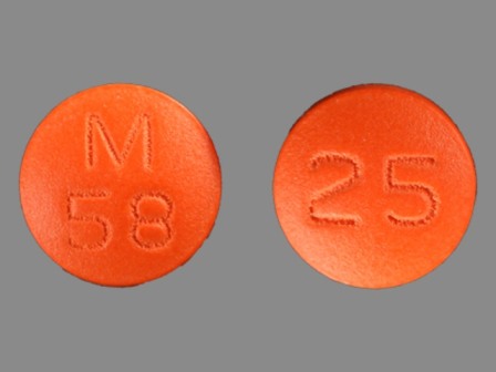 M 58 25 pill