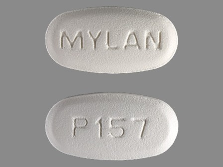 MYLAN P157: (0378-1575) Metformin Hydrochloride 850 mg / Pioglitazone 15 mg Oral Tablet by Mylan Pharmaceuticals Inc.