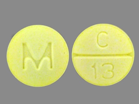 M C13 Yellow Pill
