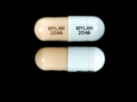 MYLAN 2046: (0378-2046) Tacrolimus 1 mg Oral Capsule by Aphena Pharma Solutions - Tennessee, LLC