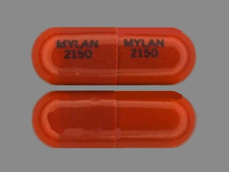 MYLAN 2150: (0378-2150) Meclofenamate (As Meclofenamate Sodium) 50 mg Oral Capsule by Mylan Pharmaceuticals Inc.