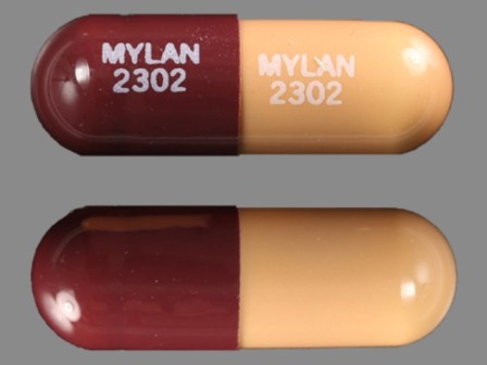 MYLAN 2302: (0378-2302) Prazosin Hydrochloride 2 mg Oral Capsule by Aphena Pharma Solutions - Tennessee, LLC