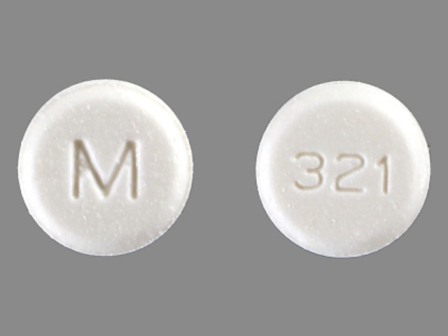 M 321: (0378-2321) Lorazepam 0.5 mg Oral Tablet by Cardinal Health