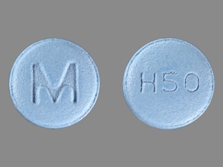 M H50: (0378-2588) Hydroxyzine Hydrochloride 50 mg Oral Tablet by Udl Laboratories, Inc.