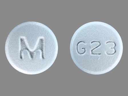 M G23: (0378-2723) Galantamine 12 mg (As Galantamine Hydrobromide 15.379 mg) Oral Tablet by Mylan Institutional Inc.