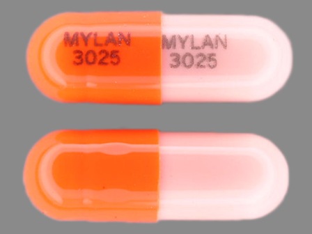 MYLAN 3025: (0378-3025) Clomipramine Hydrochloride 25 mg Oral Capsule by Golden State Medical Supply