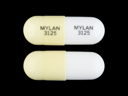 MYLAN 3125: (0378-3125) Doxepin Hydrochloride 25 mg Oral Capsule by Lake Erie Medical Dba Quality Care Products LLC