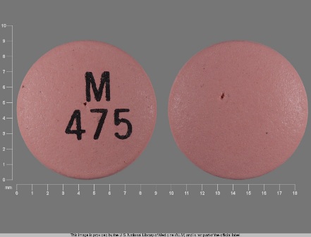M 475: (0378-3475) Nifedipine 30 mg 24 Hr Extended Release Tablet by Mylan Pharmaceuticals Inc.