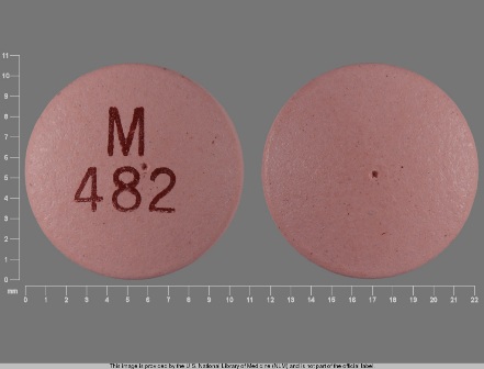 M 482: (0378-3482) Nifedipine 60 mg 24 Hr Extended Release Tablet by Mylan Pharmaceuticals Inc.