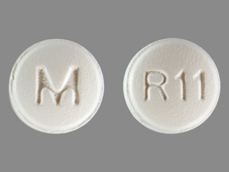M R11: (0378-3511) Risperidone 1 mg Oral Tablet by Mylan Institutional Inc.