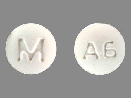 M A6: (0378-3566) Alendronic Acid 5 mg (As Alendronate Sodium 6.53 mg) Oral Tablet by Mylan Pharmaceuticals Inc.