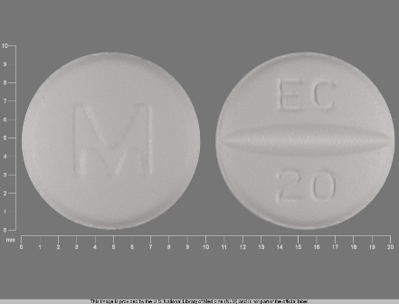 M EC 20: (0378-3857) Escitalopram Oxalate 20 mg Oral Tablet, Film Coated by Remedyrepack Inc.